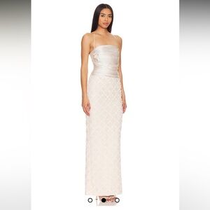 Majorelle maxi dress